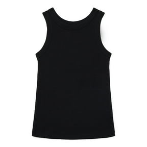 Wonder Nation Girls Kid Tough Ribbed Tank Top, Sizes 4-18 & Plus