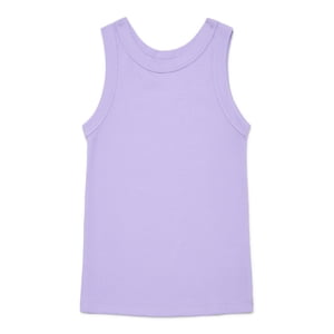 Playera de tirantes resistente para niña, tallas 4-18 y Plus