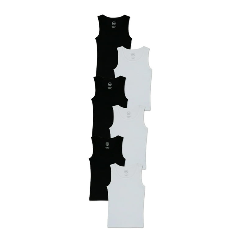 Wonder Nation Girls Tank Tops - 6-Pack, Sizes 4-18 - Walmart.com