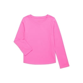 Wonder Nation Girls Long Sleeve Jersey Top, Sizes 4-18 Plus - Main Image