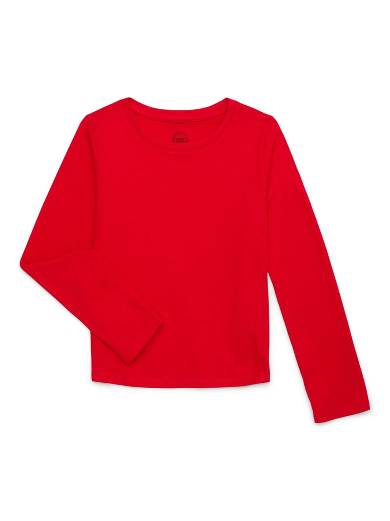 Confezione 4 T-Shirt Invernali Per Bambina – Wonder Nation – Maniche Corte – XL