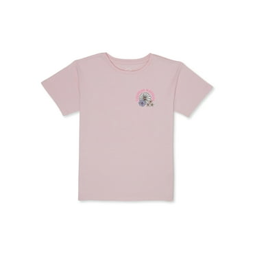 Wonder Nation Girls Kindness Matters Short Sleeve Graphic T-Shirt, Sizes 4-18