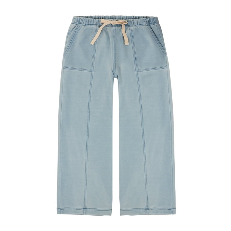 Wonder Nation Girls Knit Denim Pant, Sizes 4-18 & Plus