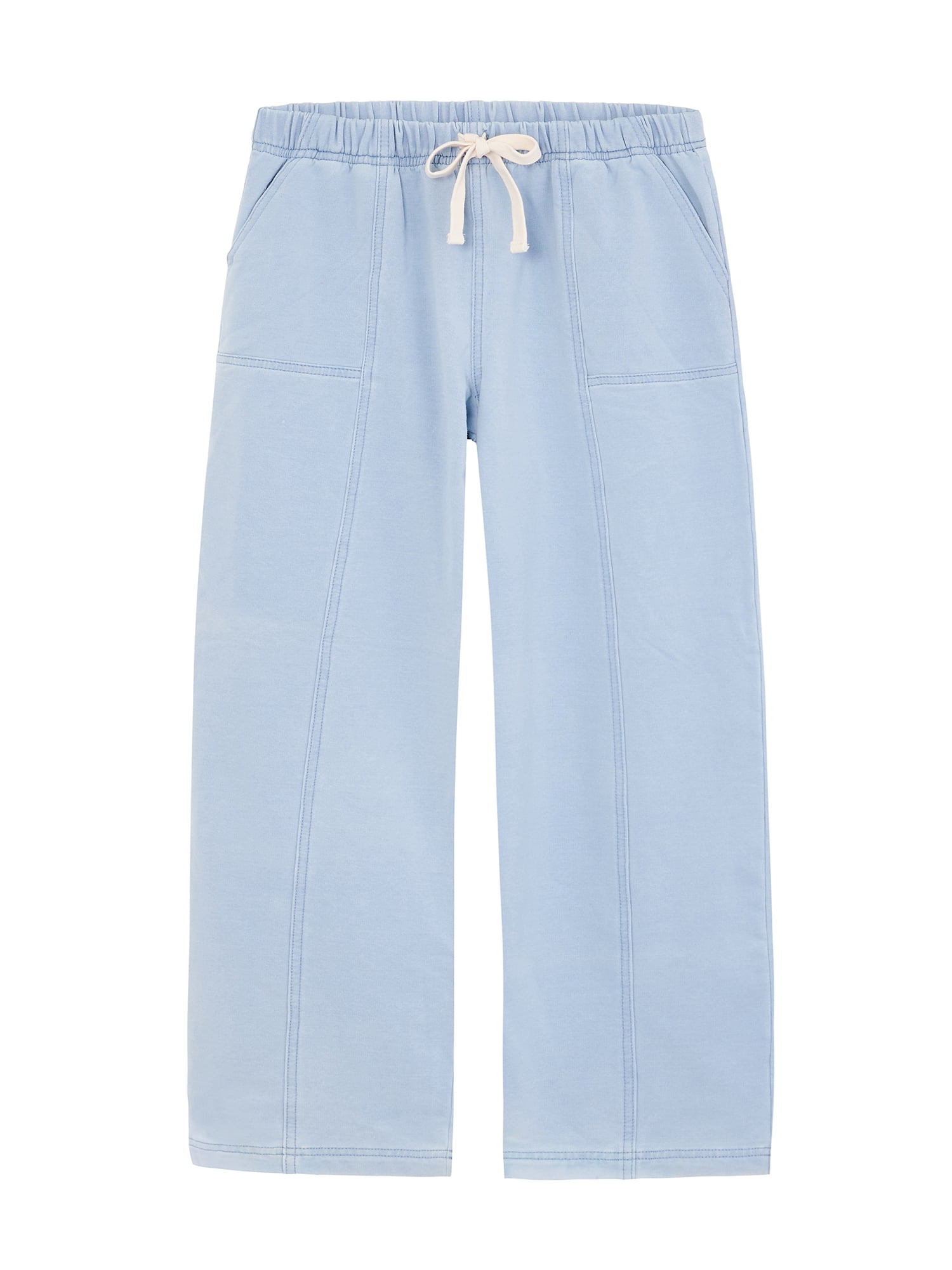 Wonder Nation Girls Knit Denim Pants, Sizes 4-18 & Plus