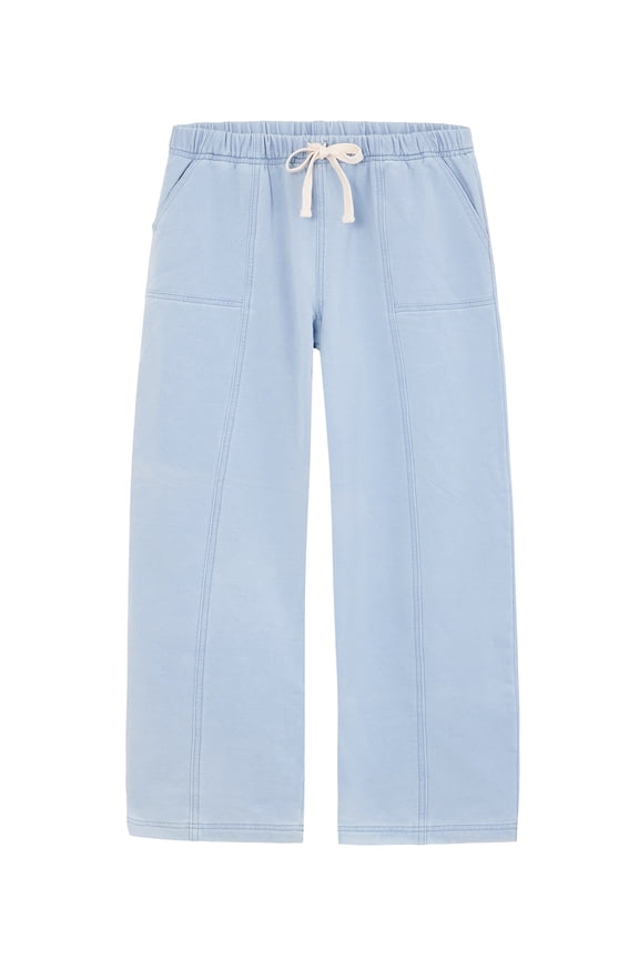 Girls Knit Denim Pants, Sizes 4-18 & Plus