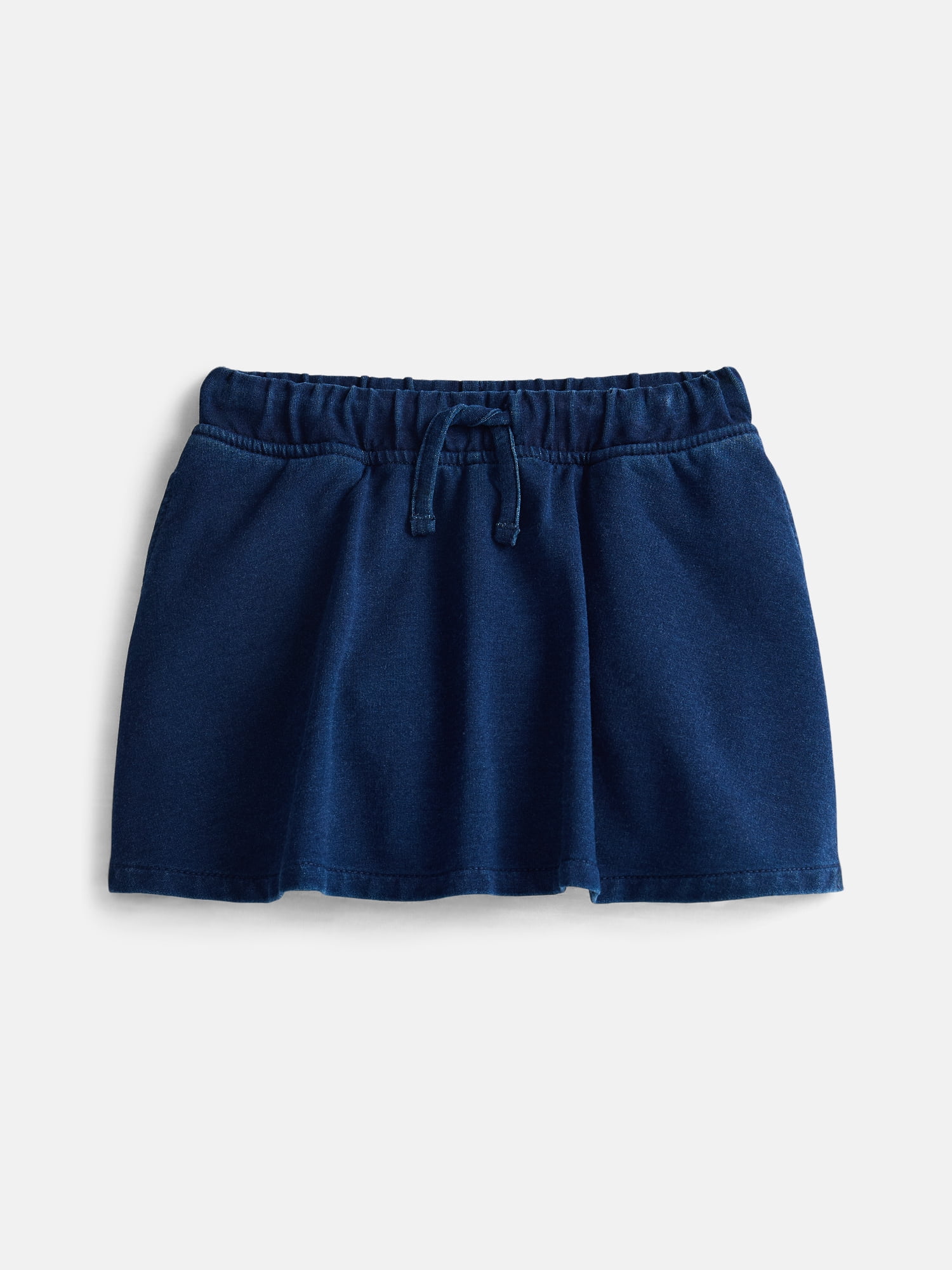 Wonder Nation Girls Knit Denim Skirt, Sizes 4-18