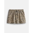 thumbnail image 1 of Wonder Nation Girls Knit Denim Skirt, Sizes 4-18, 1 of 3