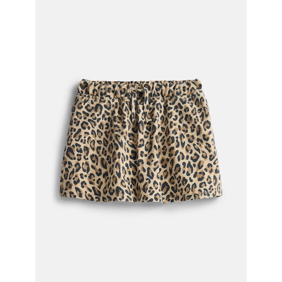 Wonder Nation Girls Knit Denim Skirt, Sizes 4-18