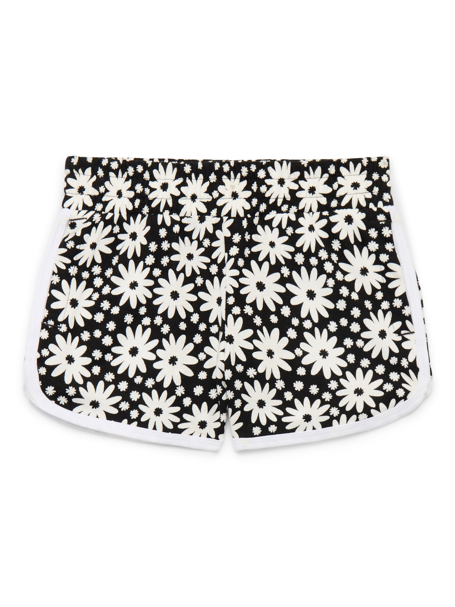 Wonder Nation Girls Knit Dolphin Shorts Sizes 4-18 Plus Relaxed