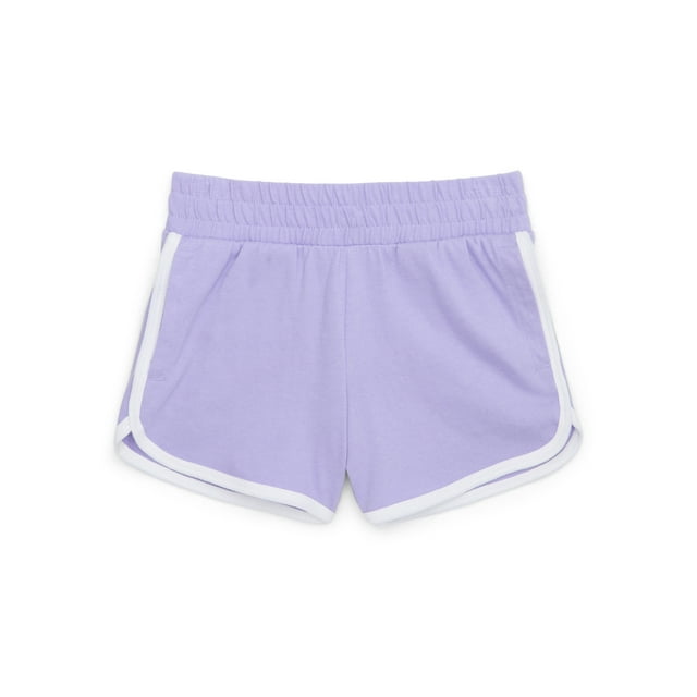 Wonder Nation Girls Knit Dolphin Shorts, Sizes 4-18 & Plus