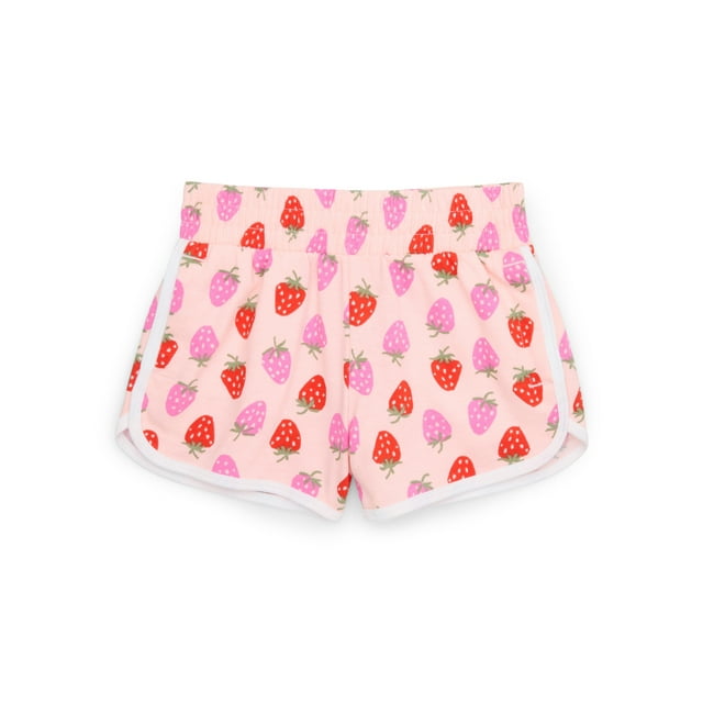 Wonder Nation Girls Knit Dolphin Shorts, Sizes 4-18 & Plus