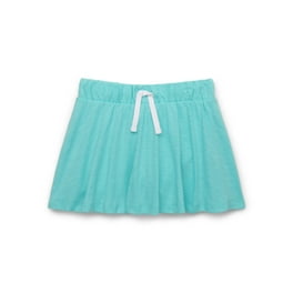 【WONDER WONDER】Slot Ribbed Color Unbalanced Tiered Midi SK Wonder Nation Tween Girls Tiered Maxi Skirt, Sizes 4-18