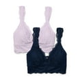 thumbnail image 1 of Wonder Nation Girls Lace Convertible Bralette, 2 Pack, Sizes XS-XXL, 1 of 3