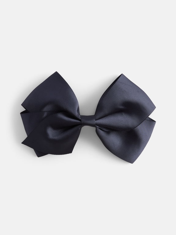 Girls Large Hair Bow, Black