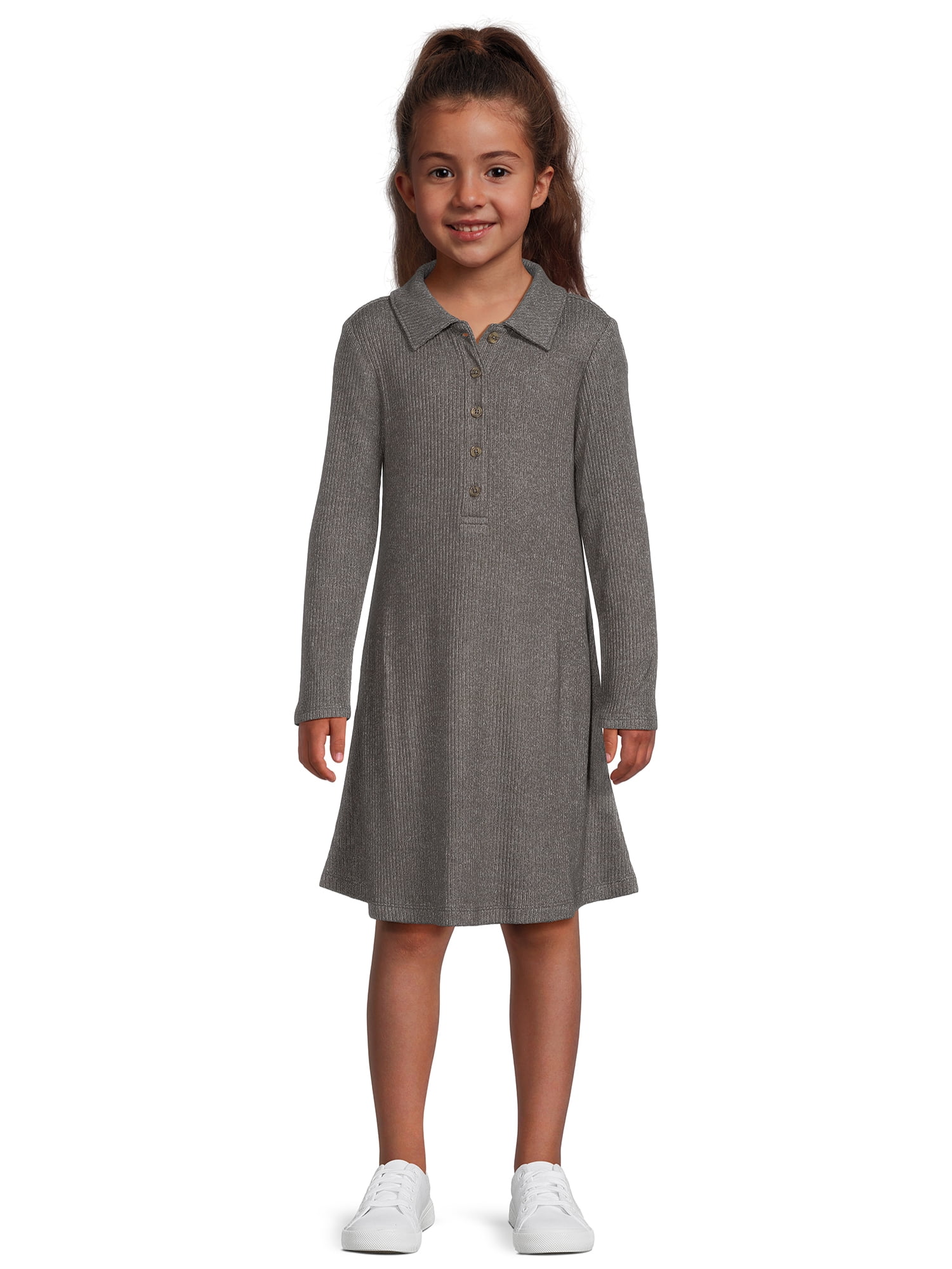 wonder nation long sleeve dress 2T Wonder nation toddler girls long sleeve dress with pockets!