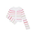 thumbnail image 1 of Wonder Nation Girls Crewneck Cardigan with Long Sleeves, Sizes 4-18 & Plus, 1 of 3