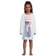 thumbnail image 1 of Wonder Nation Girls Long Sleeve Fleece Sleep Gown, Sizes 4-18 & Plus, 1 of 5