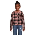 thumbnail image 1 of Wonder Nation Eb Girls Ls Flannel Top, 1 of 5