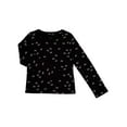 thumbnail image 1 of Wonder Nation Girls Long Sleeve Kid Tough T-Shirt, Sizes 4-18 & Plus, 1 of 4