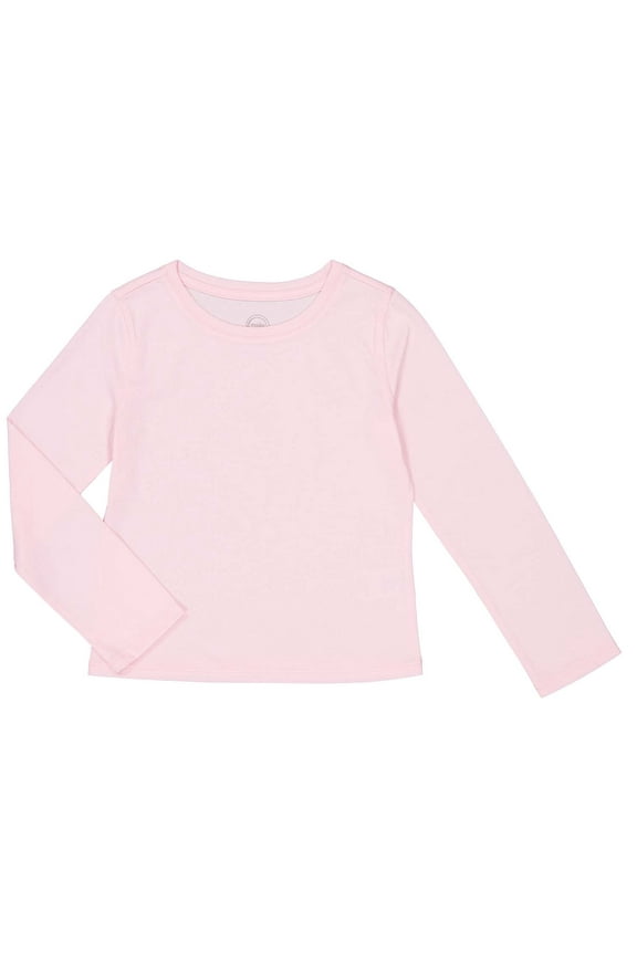 Girls Long Sleeve Kid Tough T-Shirt, Sizes 4-18 & Plus