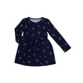 thumbnail image 1 of Wonder Nation Girls Long Sleeve Play Dress, Sizes 4-18 & Plus, 1 of 3