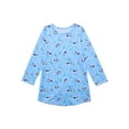 thumbnail image 1 of Wonder Nation Girls Long Sleeve Sleep Gown Pajama, Sizes 4-18 & Plus, 1 of 2
