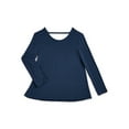 thumbnail image 1 of Wonder Nation Girls Long Sleeve Swing Top, Sizes 4-18 & Plus, 1 of 3