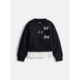 thumbnail image 1 of Wonder Nation Girls Double Top with Long Sleeves, Sizes 4-18 & Plus, 1 of 3