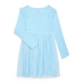 thumbnail image 1 of Wonder Nation Girls Long Sleeve Tutu Dress, Sizes 4-18 & Plus, 1 of 3