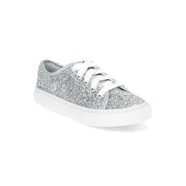 Wonder Nation Girls Low-Top Skate Sneakers, Sizes 1-13