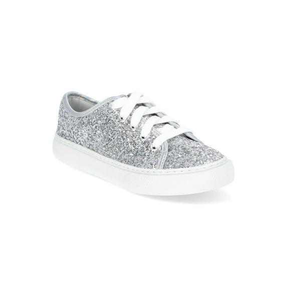 Wonder Nation Girls Low-Top Skate Sneakers, Sizes 1-13