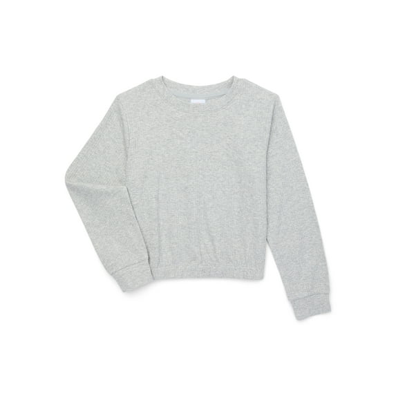 Wonder Nation Girls Rib Top, Sizes 4-18 & Plus