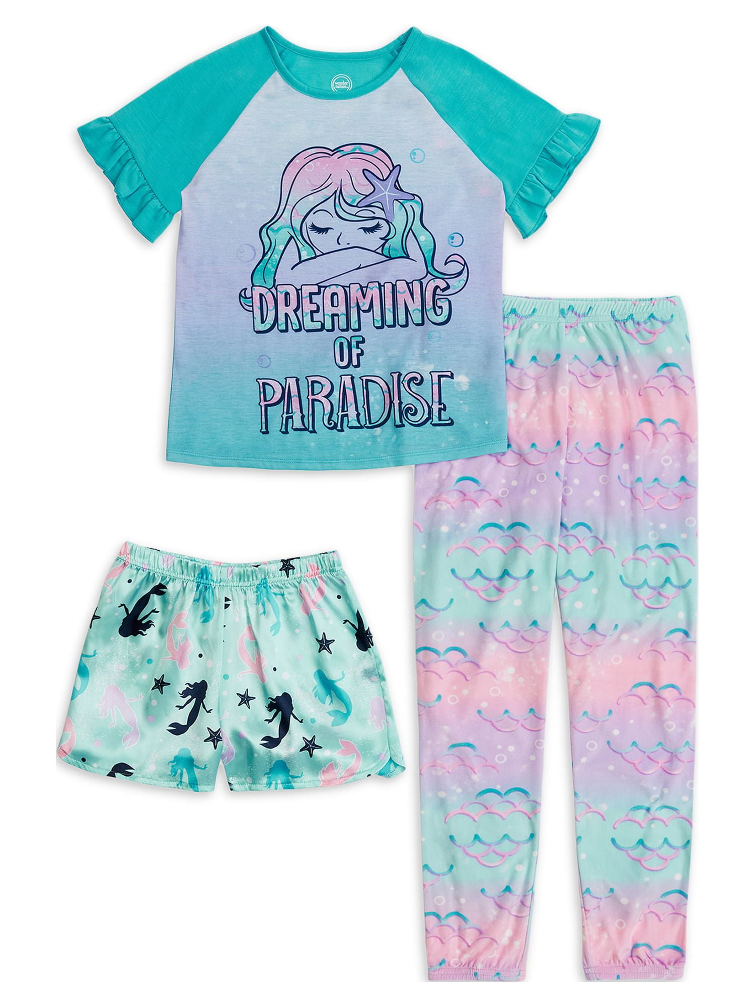 Justice mermaid pajamas sale