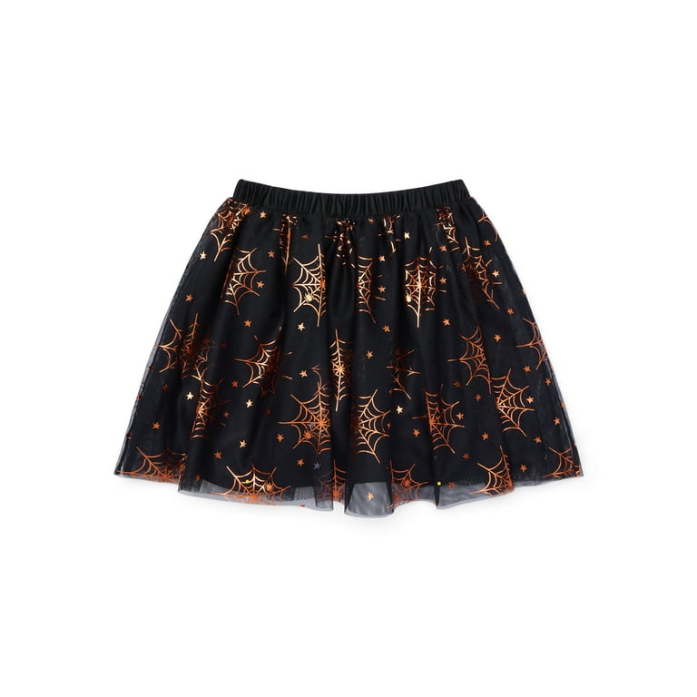 Halloween spider web skirt sale