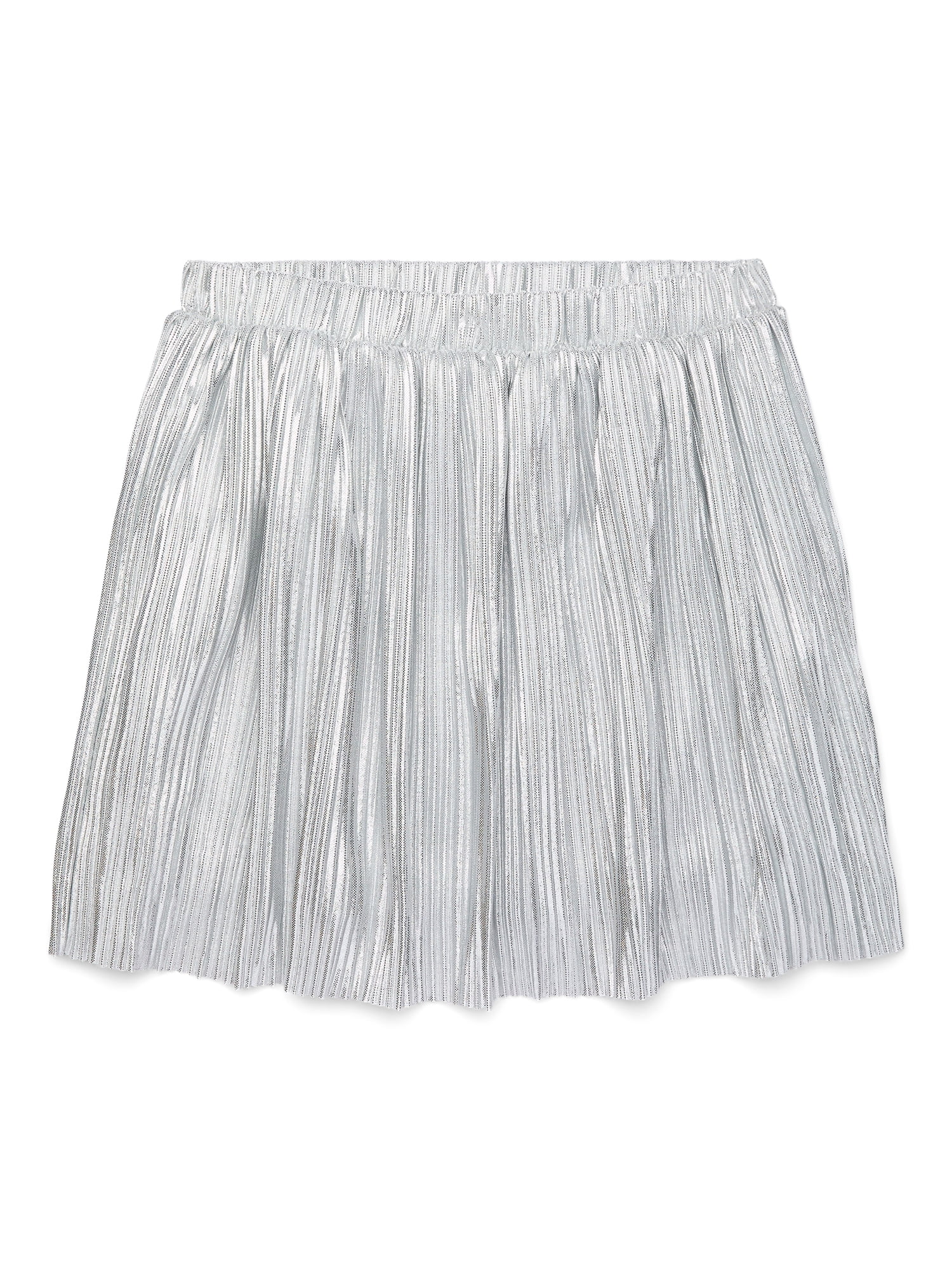 Wonder Nation Girls Metallic Skirt, Sizes 4-18 & Plus