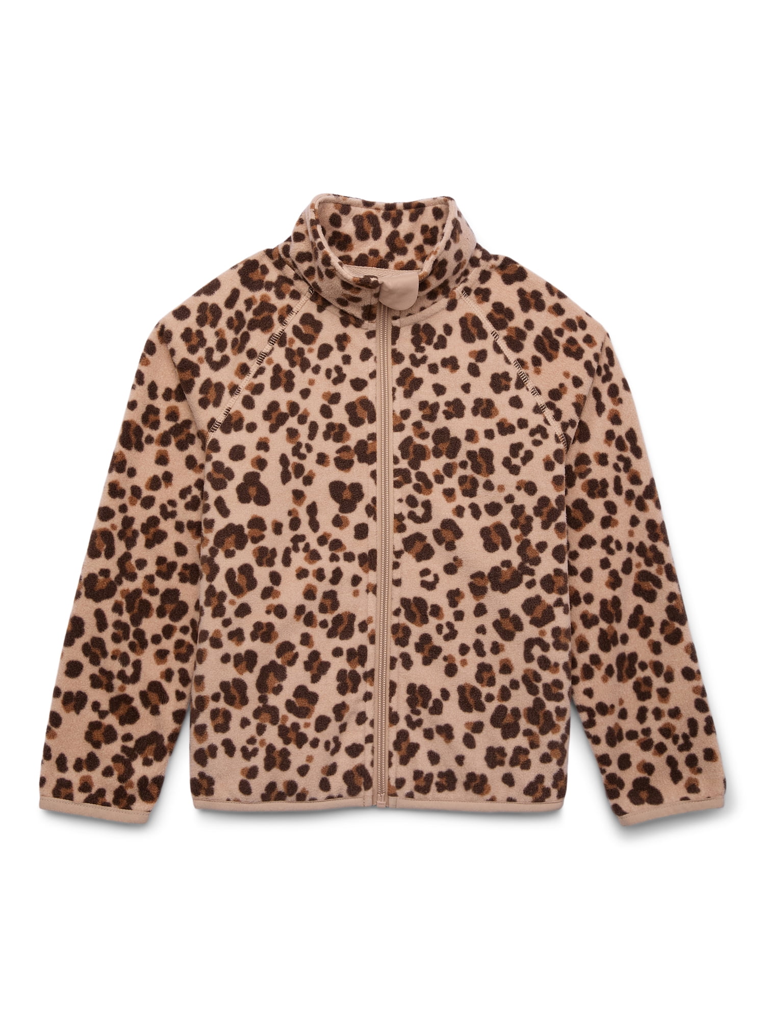Wonder Nation Girls Microfleece Jacket, Sizes 4-18