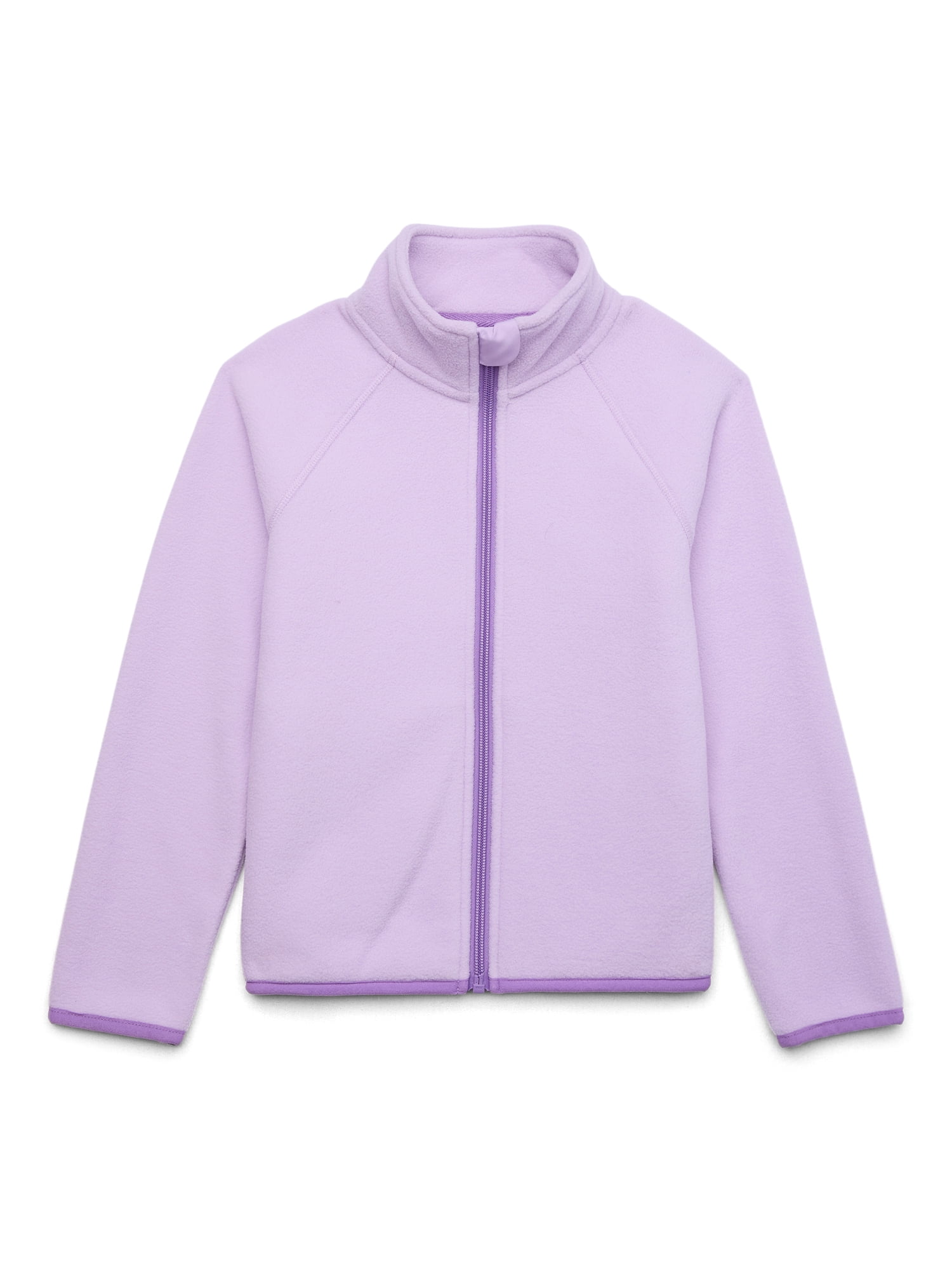 Wonder Nation Girls Microfleece Jacket, Sizes 4-18