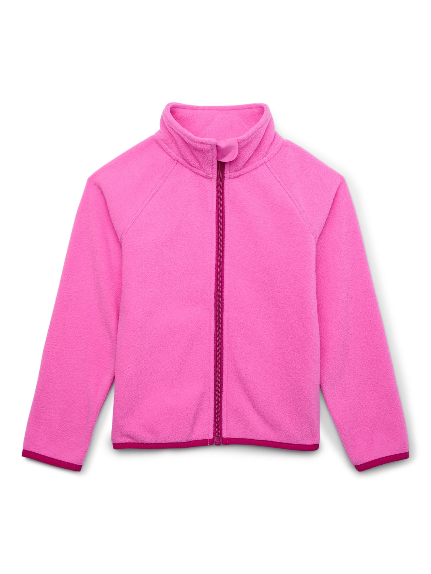 Wonder Nation Girls Microfleece Jacket, Sizes 4-18