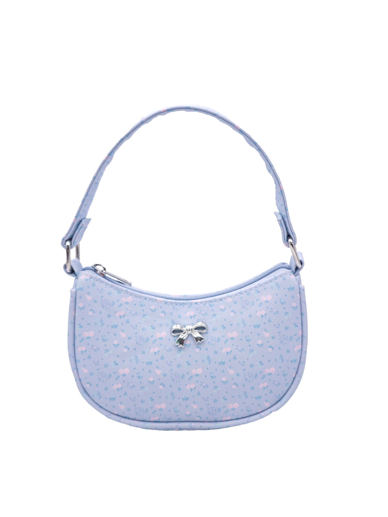 Wonder Nation Girls Mini Purse, Blue Floral