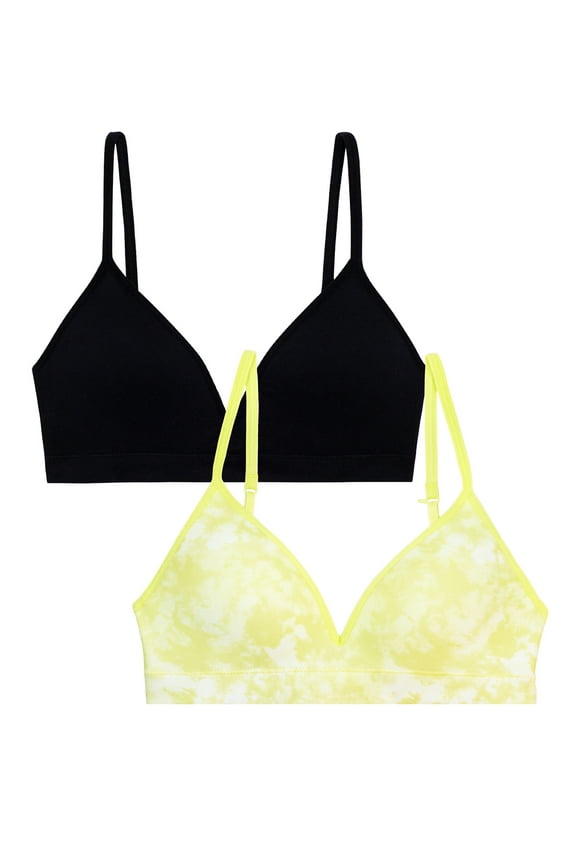 Girls Molded T-Shirt Bra 2-Pack, Sizes 30A-38A