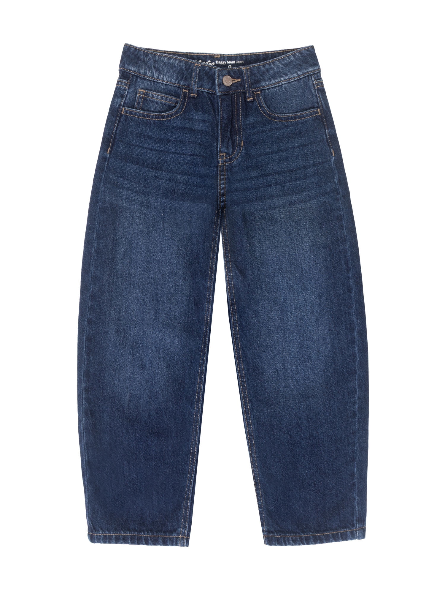 Wonder Nation Girls Mom Jean, Sizes 5-18