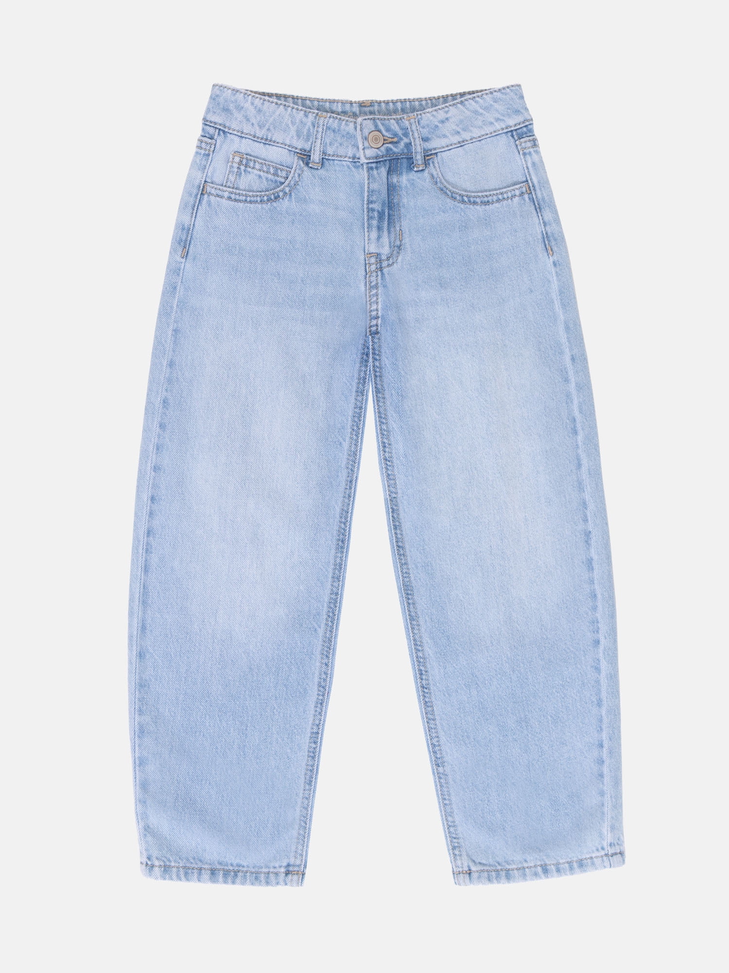 Wonder Nation Girls Mom Jeans, Sizes 5-18