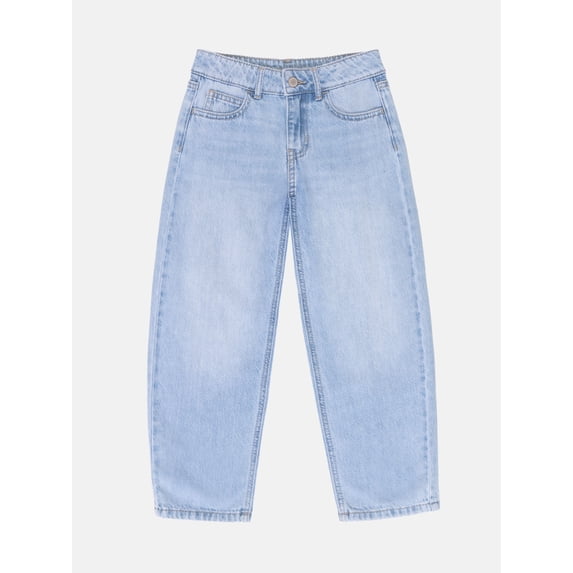 Wonder Nation Girls Mom Jeans, Sizes 5-18
