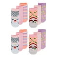 thumbnail image 1 of Wonder Nation Girls No Show Socks, 12-Pack, Sizes S-L, 1 of 5