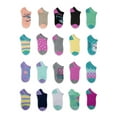 thumbnail image 1 of Wonder Nation Girls No Show Socks, 20-Pack, Sizes S-L, 1 of 3