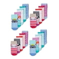 thumbnail image 1 of Wonder Nation Girls No Show Socks, 20-Pack, Sizes S-L, 1 of 4