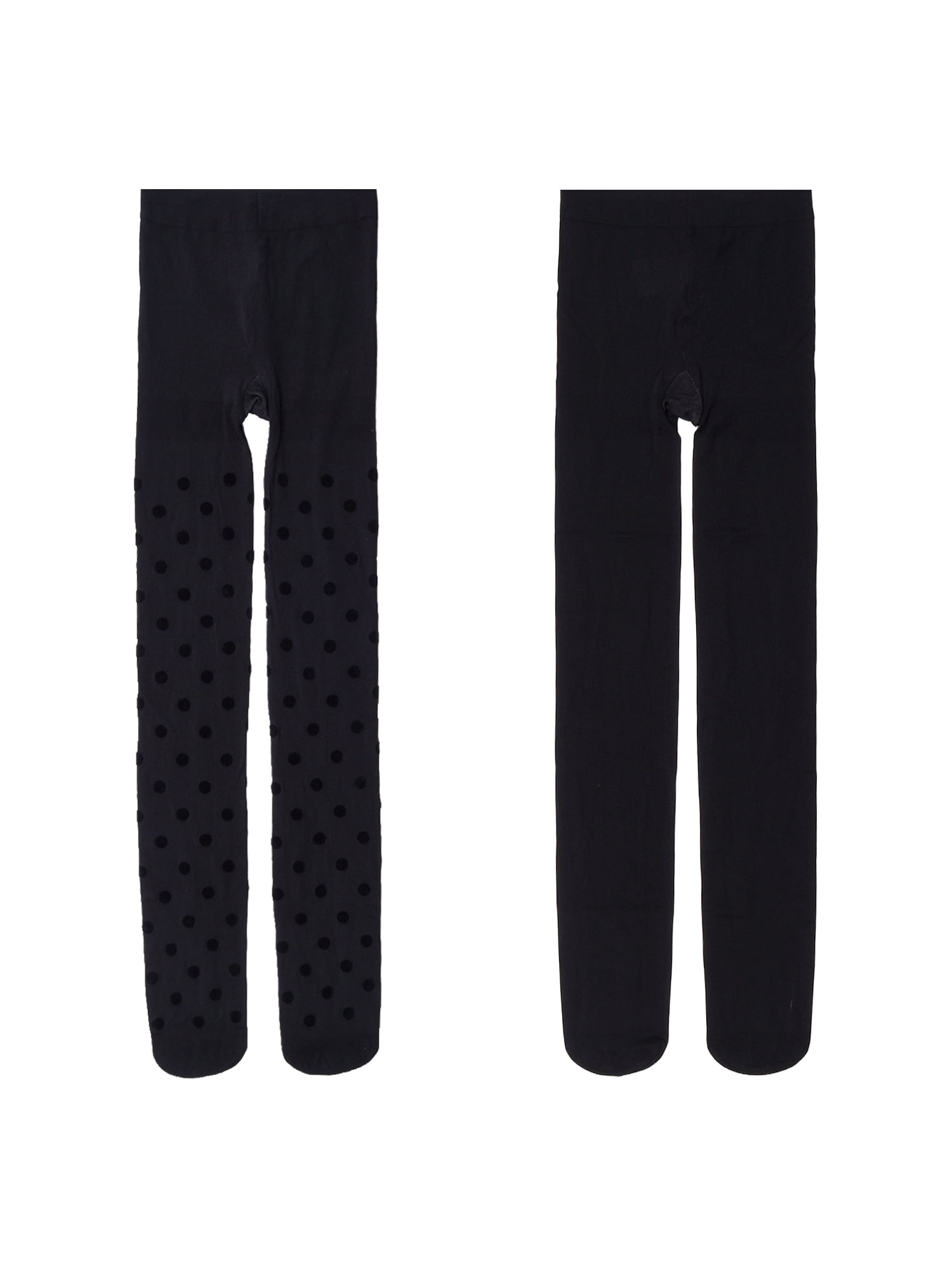 Wonder Nation Girls' Opaque Tights 2 Packed Sizes 4-16