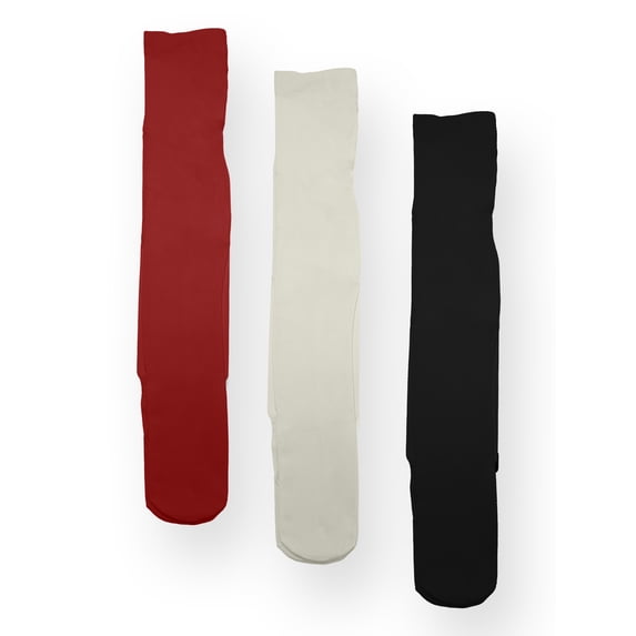 Wonder Nation Girls' Opaque Tights, 3 Pack, Sizes 4-16