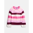 thumbnail image 1 of Wonder Nation Girls Open Knit Sweater, Lightweight, Sizes 4-18 & Plus, 1 of 3