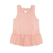 Wonder Nation Girls Peplum Tank, Sizes 4-18 & Plus
